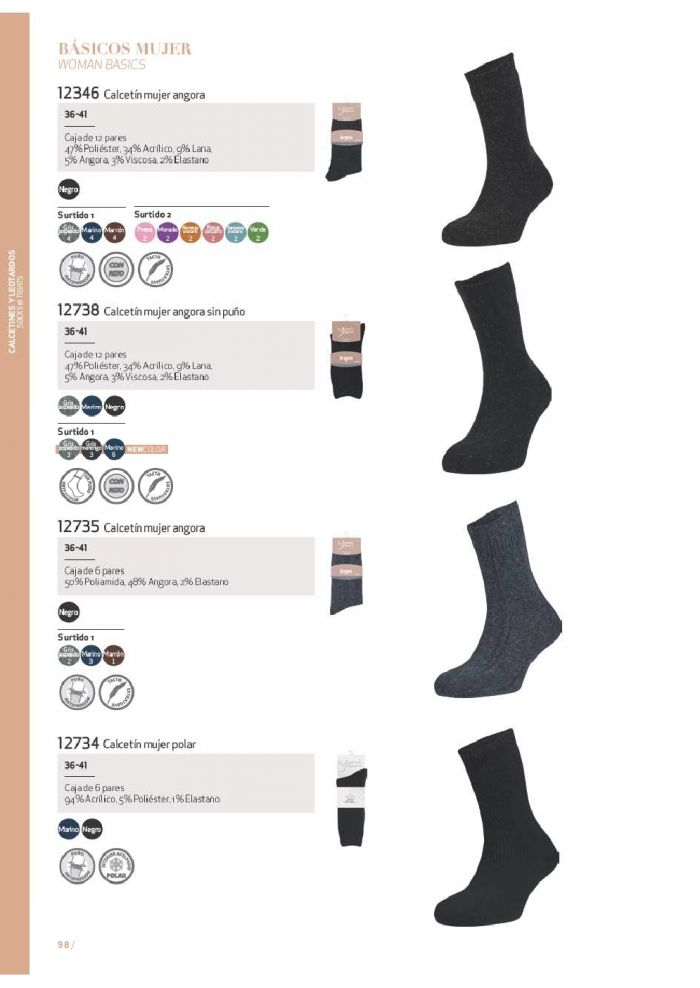 Ysabel Mora Ysabel-mora-hosiery-catalog-aw2019.2020-98  Hosiery Catalog AW2019.2020 | Pantyhose Library