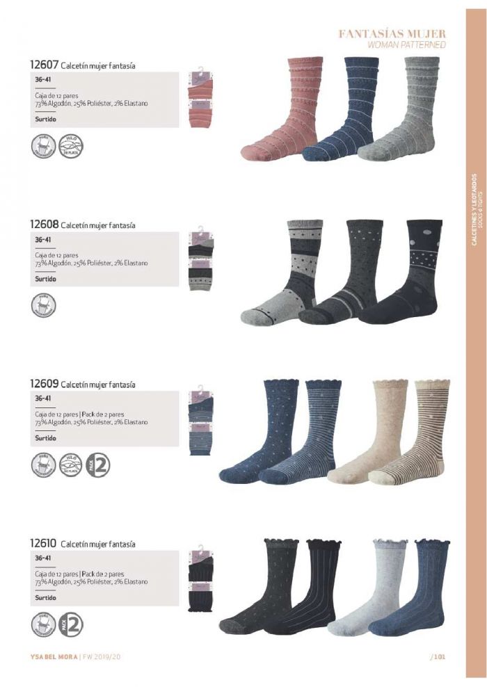 Ysabel Mora Ysabel-mora-hosiery-catalog-aw2019.2020-101  Hosiery Catalog AW2019.2020 | Pantyhose Library