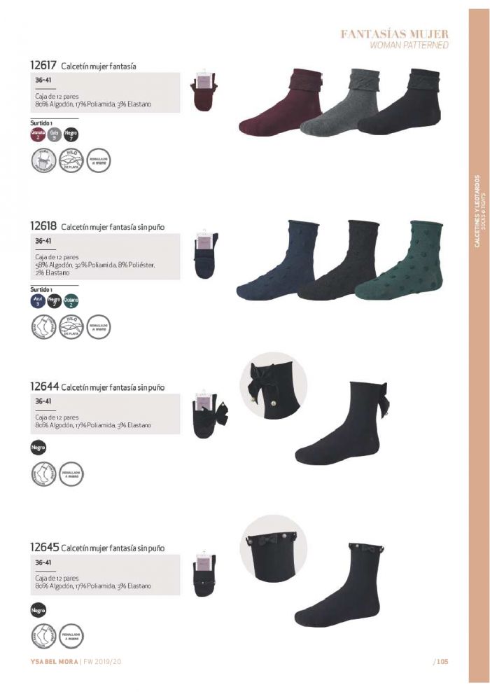 Ysabel Mora Ysabel-mora-hosiery-catalog-aw2019.2020-105  Hosiery Catalog AW2019.2020 | Pantyhose Library