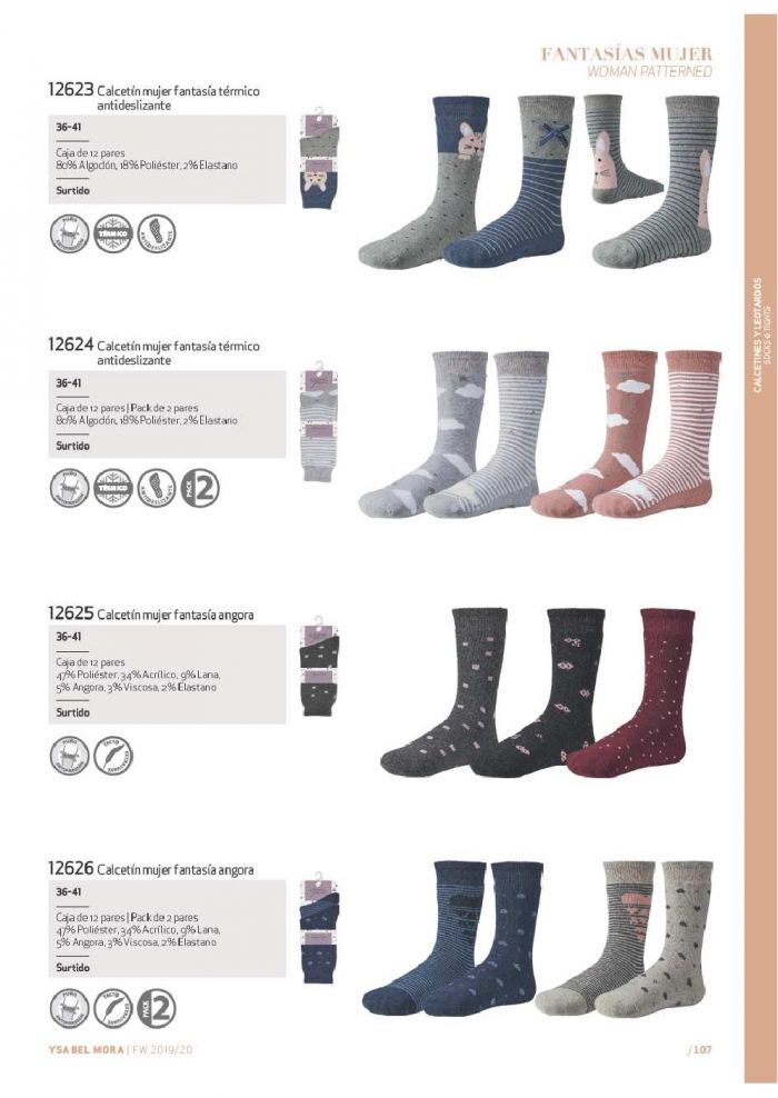 Ysabel Mora Ysabel-mora-hosiery-catalog-aw2019.2020-107  Hosiery Catalog AW2019.2020 | Pantyhose Library