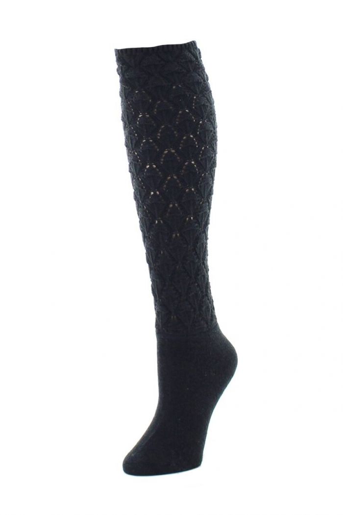 Natori Variegated-knit-schiffli-knee-high-socks-the-natori-company1  Legwear Catalog 2020 | Pantyhose Library