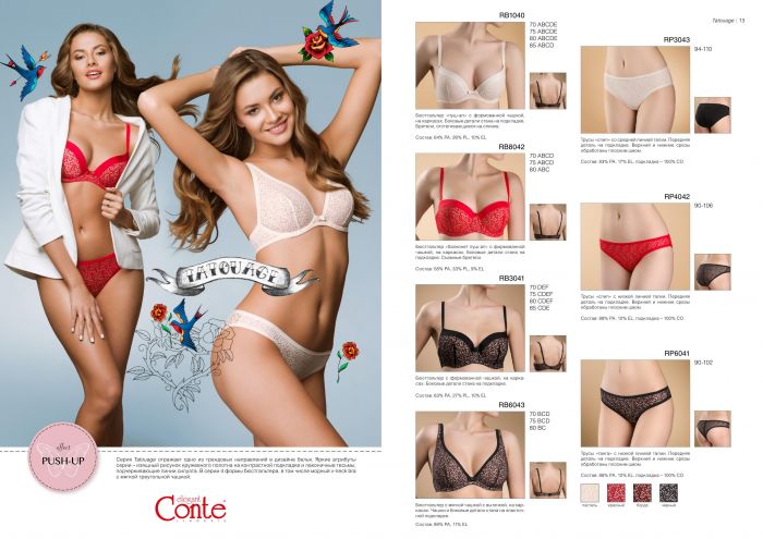 Conte Conte-classic Lingerie 2018-7  Classic Lingerie 2018 | Pantyhose Library