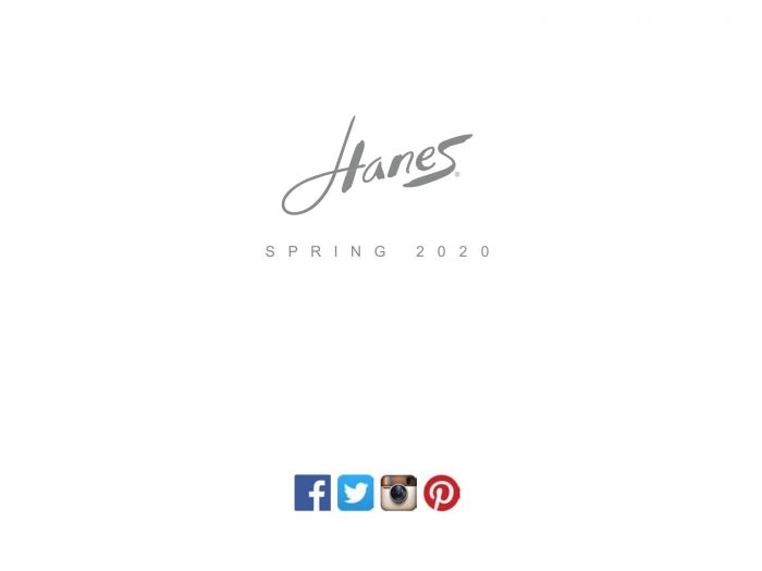 Hanes Hanes-ecatalog Legwear Spring 2020-19  Ecatalog Legwear Spring 2020 | Pantyhose Library