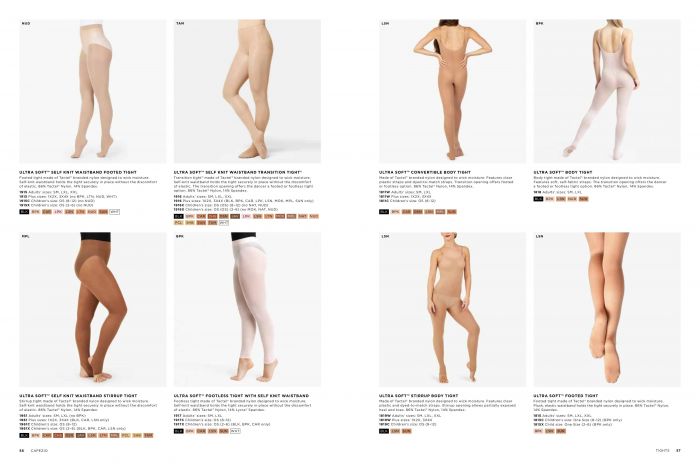 Capezio Capezio-core Catalogue 2021-30  Core Catalogue 2021 | Pantyhose Library