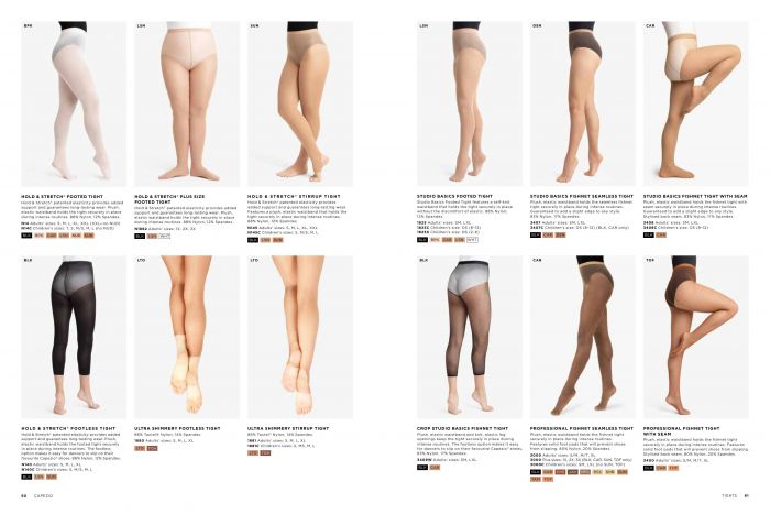 Capezio Capezio-core Catalogue 2021-32  Core Catalogue 2021 | Pantyhose Library