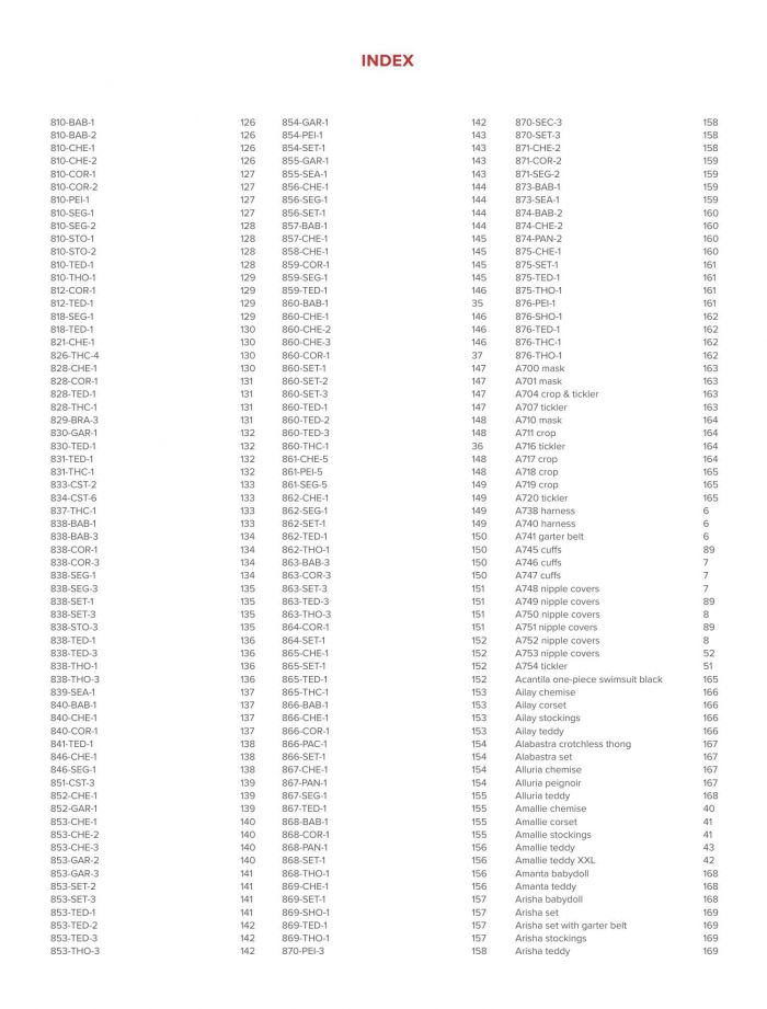 Obsessive Obsessive-catalogue Autumn Winter 2020.2021-241  Catalogue Autumn Winter 2020.2021 | Pantyhose Library