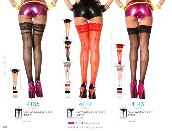 Music Legs Music Legs-hosiery Catalog 2019-230  Hosiery Catalog 2019 | Pantyhose Library