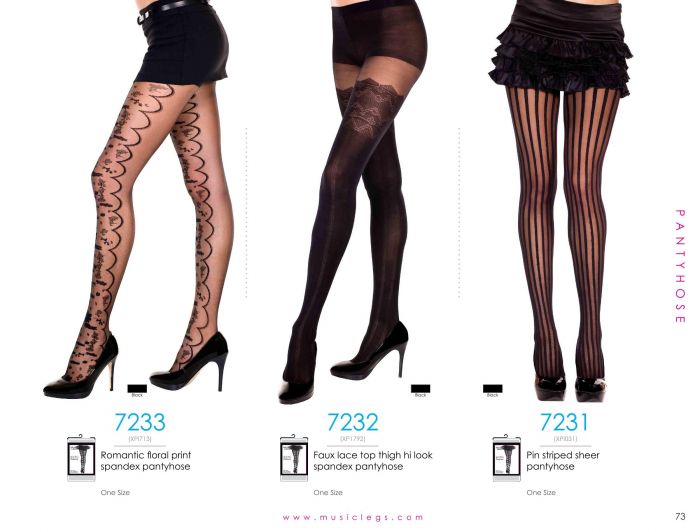 Music Legs Music Legs-hosiery Catalog 2019-73  Hosiery Catalog 2019 | Pantyhose Library