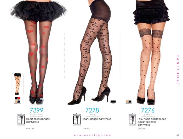 Music Legs Music Legs-hosiery Catalog 2019-51  Hosiery Catalog 2019 | Pantyhose Library