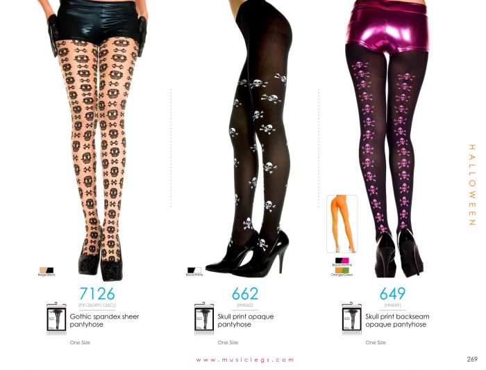 Music Legs Music Legs-hosiery Catalog 2019-269  Hosiery Catalog 2019 | Pantyhose Library