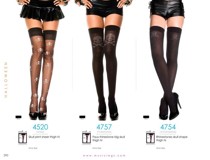Music Legs Music Legs-hosiery Catalog 2019-290  Hosiery Catalog 2019 | Pantyhose Library