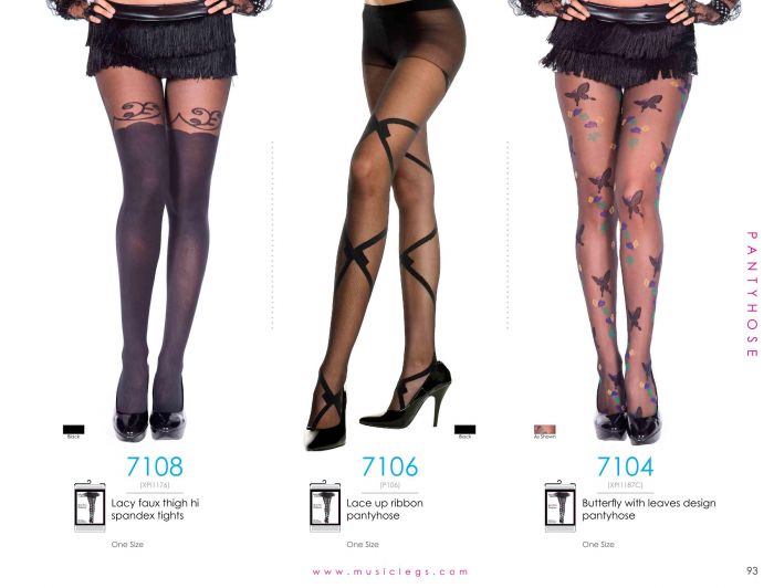 Music Legs Music Legs-hosiery Catalog 2019-93  Hosiery Catalog 2019 | Pantyhose Library