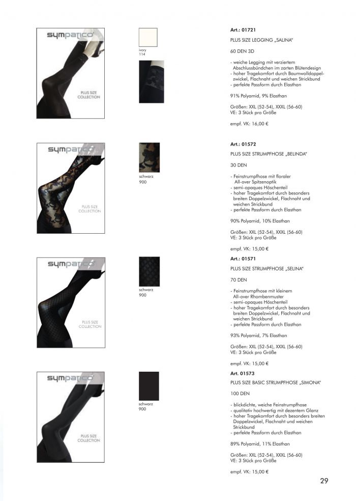 Sympatico Sympatico-katalog Hw 2019.20 Mode-29  Katalog Hw 2019.20 Mode | Pantyhose Library