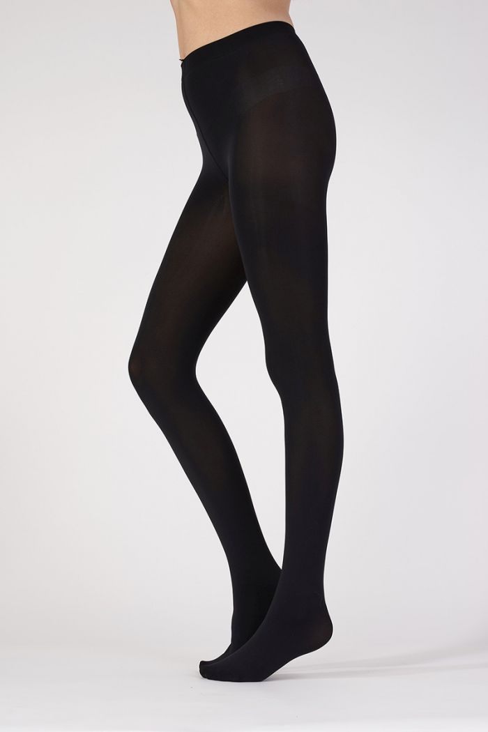 Aristoc Aristoc 80 Denier Opaque Tights Black  Opaques Collections2021 | Pantyhose Library