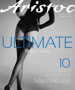 Aristoc 10 Denier Ultimate Matt Hold Ups Nude