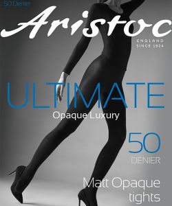 Aristoc 50D Ultimate Matt Opaque Tights Black