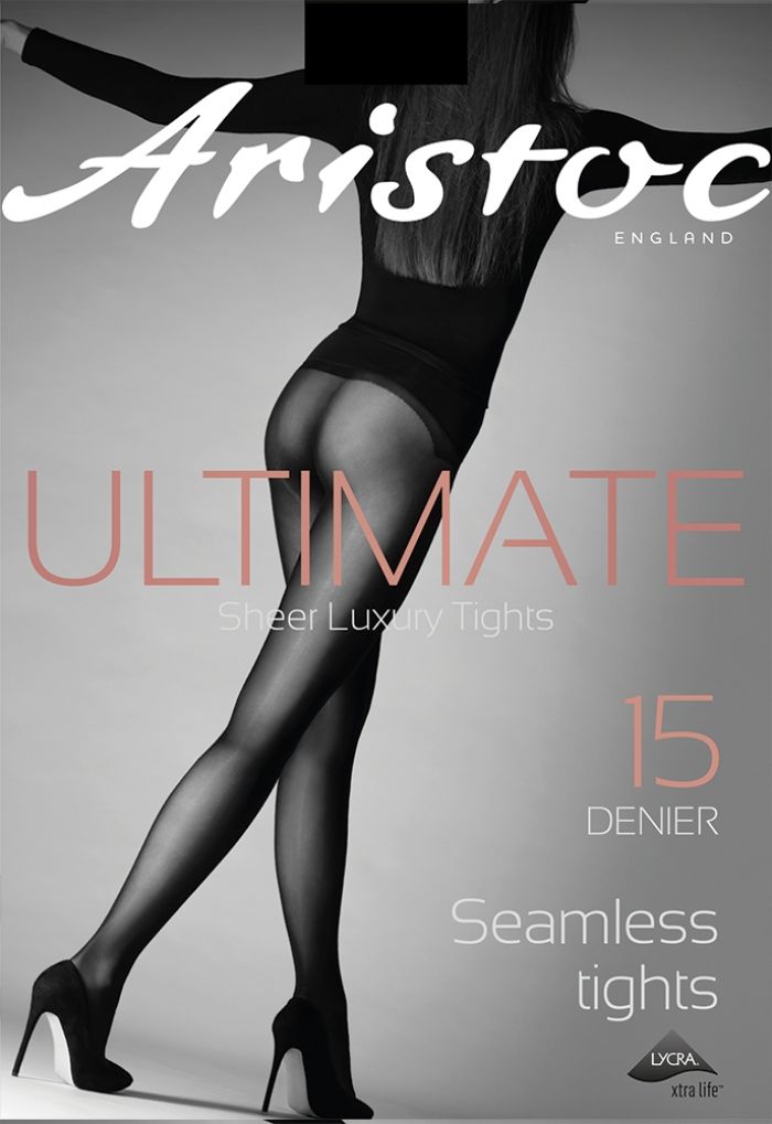 Aristoc Aristoc Aristoc Ultimate Seamless 15 Denier Tights Black  Ultimate Collections2021 | Pantyhose Library