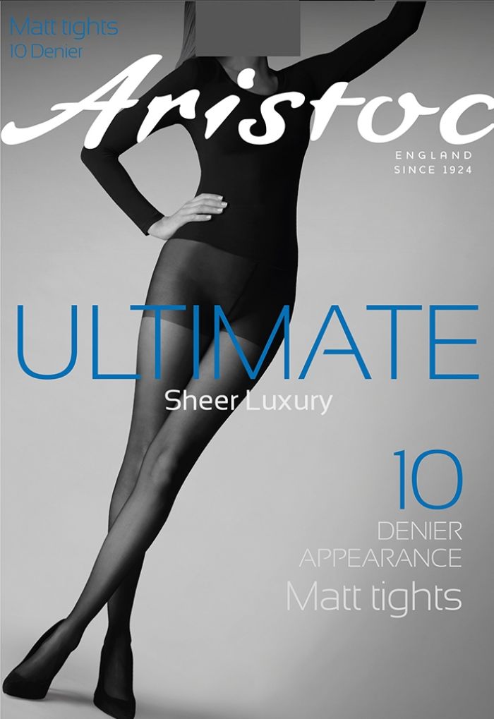 Aristoc Aristoc 10 Denier Ultimate Matt Tights Black  Ultimate Collections2021 | Pantyhose Library