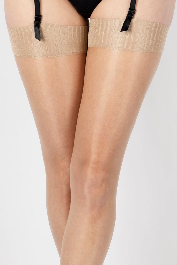 Aristoc Aristoc 10 Denier Ultra Shine Stockings Nude  Ultra Collections2021 | Pantyhose Library