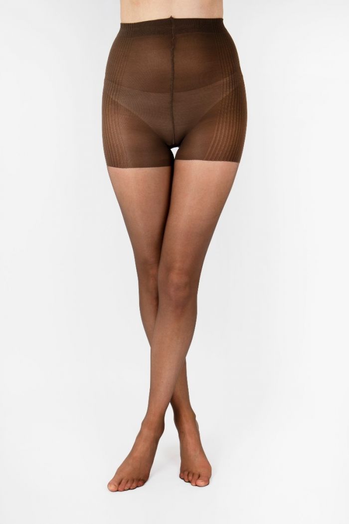 Aristoc Aristoc 10 Denier Ultra Shine Control Top Tights Vaguely Black  Ultra Collections2021 | Pantyhose Library