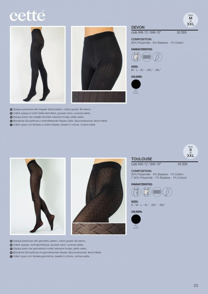 Cette Cette-fall Winter 2021.22-23  Fall Winter 2021.22 | Pantyhose Library