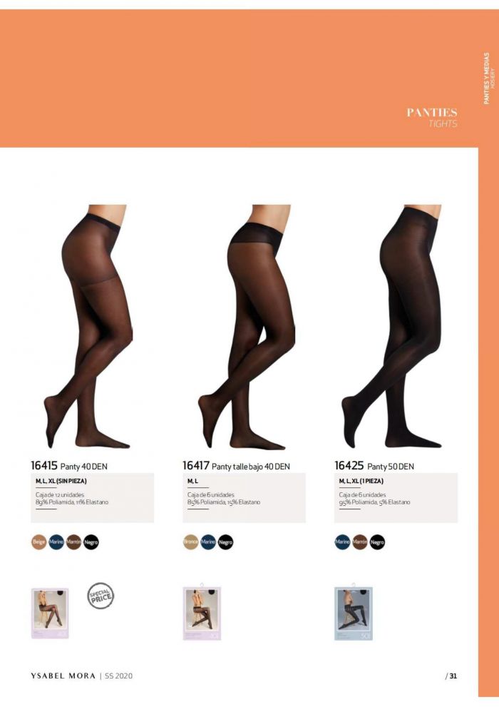 Ysabel Mora Ysabel Mora-hosiery Ss2020-25  Hosiery Ss2020 | Pantyhose Library