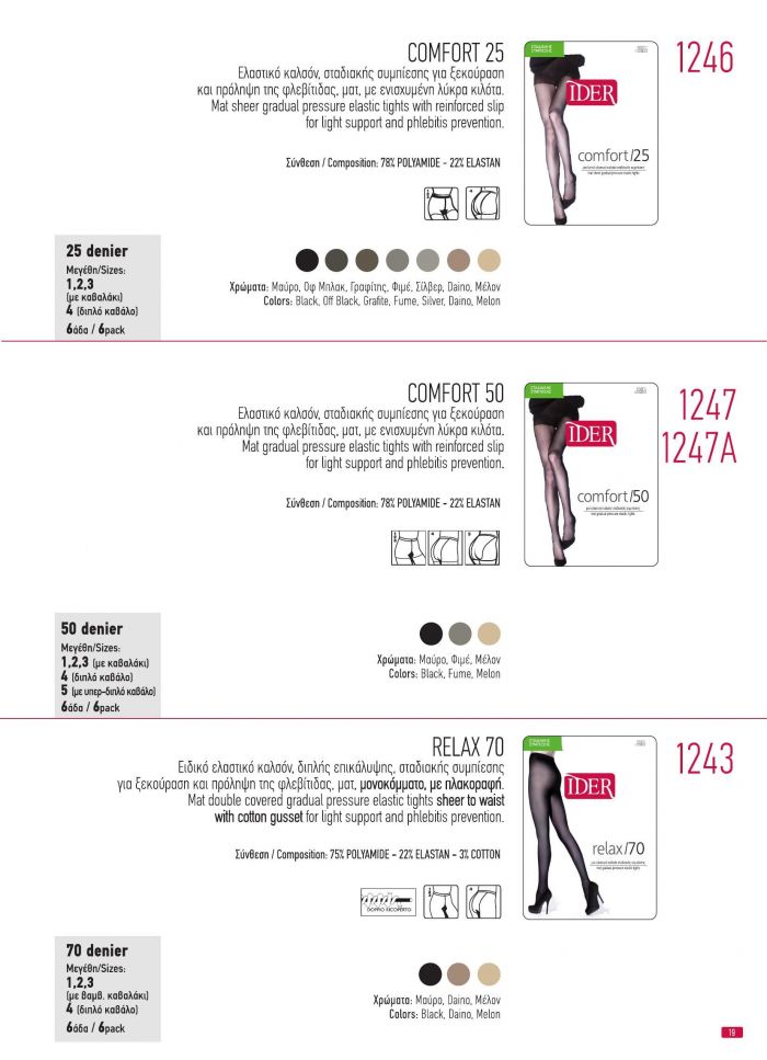 Ider Ider-products Catalog 2020-19  Products Catalog 2020 | Pantyhose Library