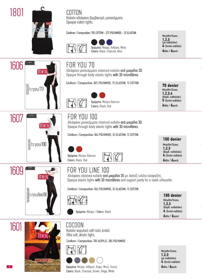 Ider Ider-products Catalog 2020-12  Products Catalog 2020 | Pantyhose Library