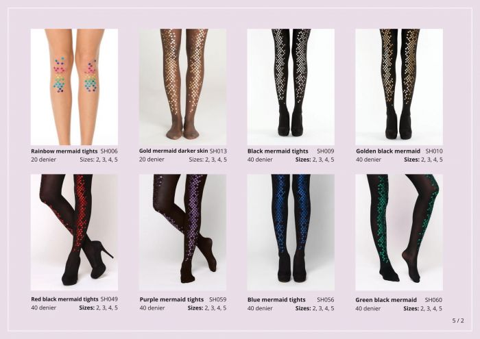 Virivee Virivee-mermaid Tights 2018-2  Mermaid Tights 2018 | Pantyhose Library