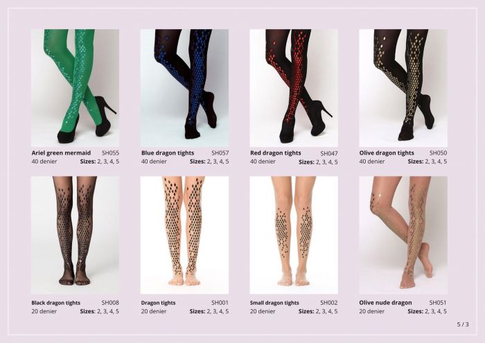 Virivee Virivee-mermaid Tights 2018-3  Mermaid Tights 2018 | Pantyhose Library