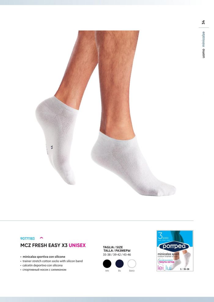 Pompea Pompea-catalogo Socks 2019 Collant-35  Catalogo Socks 2019 Collant | Pantyhose Library