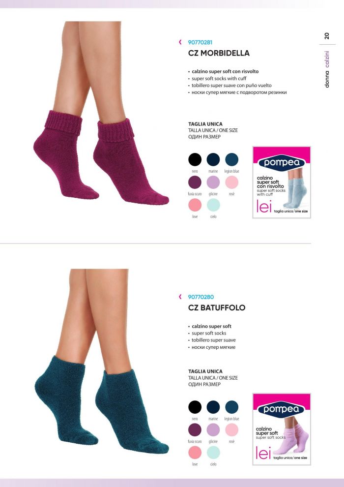 Pompea Pompea-catalogo Socks 2019 Collant-21  Catalogo Socks 2019 Collant | Pantyhose Library