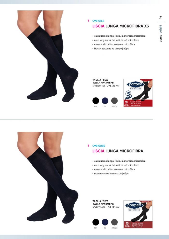 Pompea Pompea-catalogo Socks 2019 Collant-45  Catalogo Socks 2019 Collant | Pantyhose Library