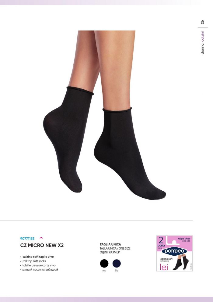 Pompea Pompea-catalogo Socks 2019 Collant-27  Catalogo Socks 2019 Collant | Pantyhose Library
