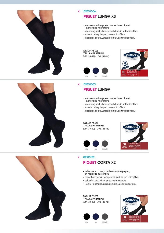 Pompea Pompea-catalogo Socks 2019 Collant-46  Catalogo Socks 2019 Collant | Pantyhose Library