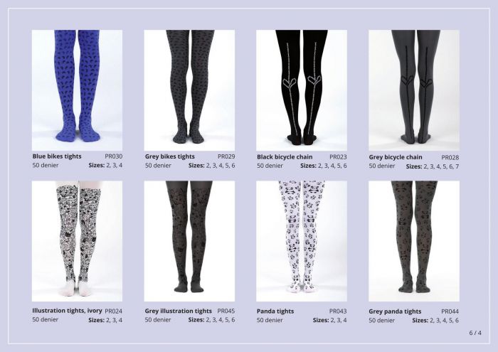Virivee Virivee-printed Tights 2018-4  Printed Tights 2018 | Pantyhose Library
