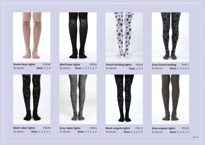 Virivee Virivee-printed Tights 2018-3  Printed Tights 2018 | Pantyhose Library