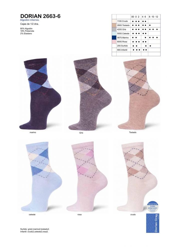 Dorian Gray Dorian Gray-socks Catalogo Fw 2021 2022-109  Socks Catalogo Fw 2021 2022 | Pantyhose Library