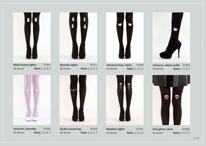 Virivee Virivee-patch Tights 2018-2  Patch Tights 2018 | Pantyhose Library