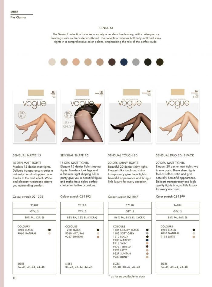 Vogue Vogue-aw 2022 Catalogue-10  Aw 2022 Catalogue | Pantyhose Library