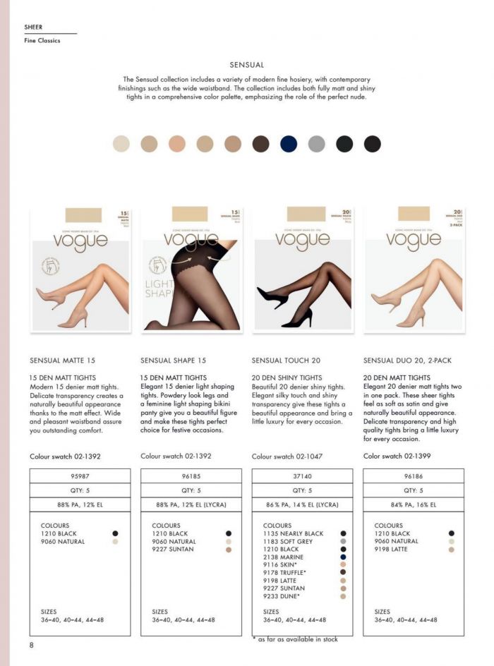 Vogue Vogue-aw21 Catalogue-10  Aw21 Catalogue | Pantyhose Library