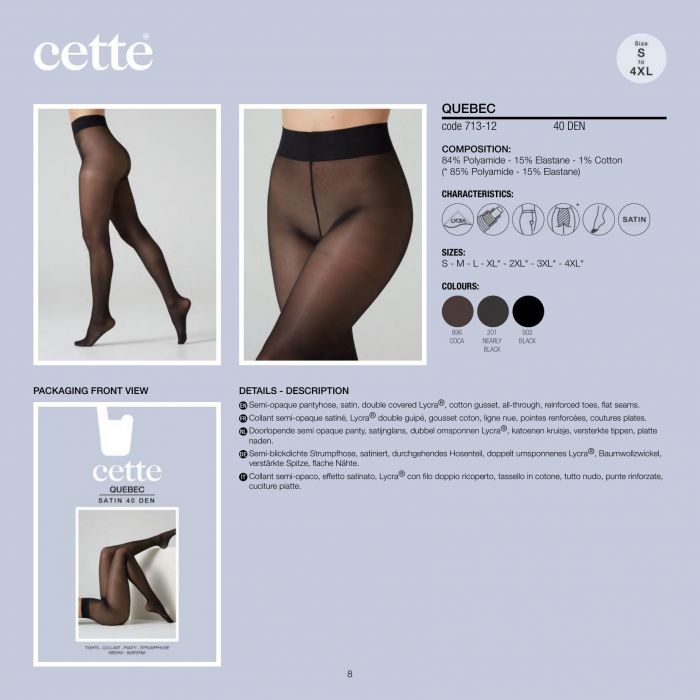 Cette Cette-catalogo Cette 2022 2023-8  Catalogo Cette 2022 2023 | Pantyhose Library