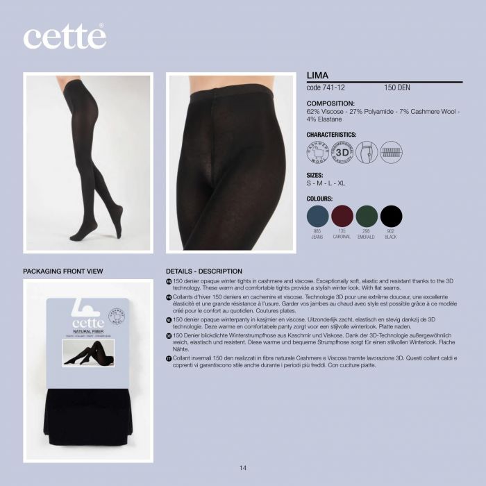 Cette Cette-catalogo Cette 2022 2023-14  Catalogo Cette 2022 2023 | Pantyhose Library