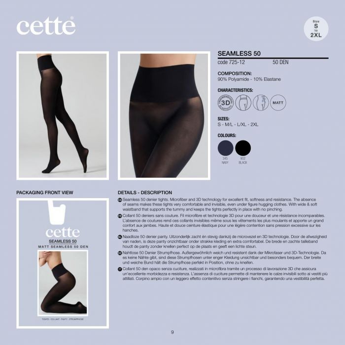 Cette Cette-catalogo Cette 2022 2023-9  Catalogo Cette 2022 2023 | Pantyhose Library
