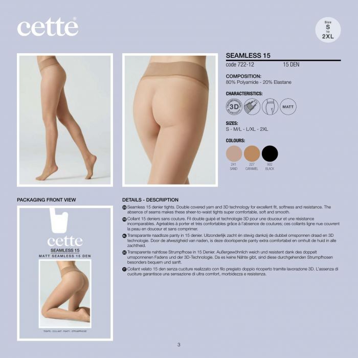 Cette Cette-catalogo Cette 2022 2023-3  Catalogo Cette 2022 2023 | Pantyhose Library