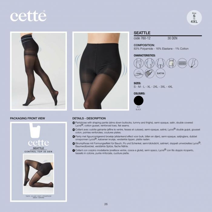 Cette Cette-catalogo Cette 2022 2023-26  Catalogo Cette 2022 2023 | Pantyhose Library