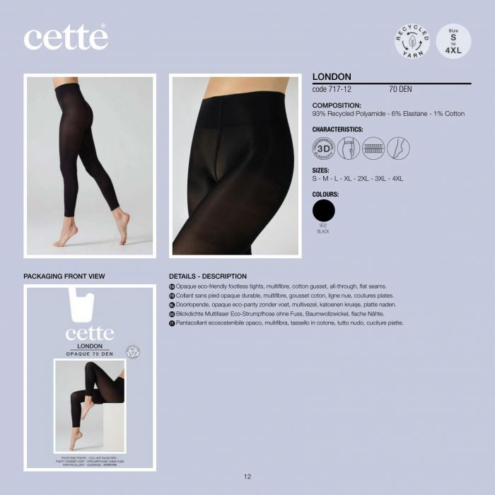 Cette Cette-catalogo Cette 2022 2023-12  Catalogo Cette 2022 2023 | Pantyhose Library