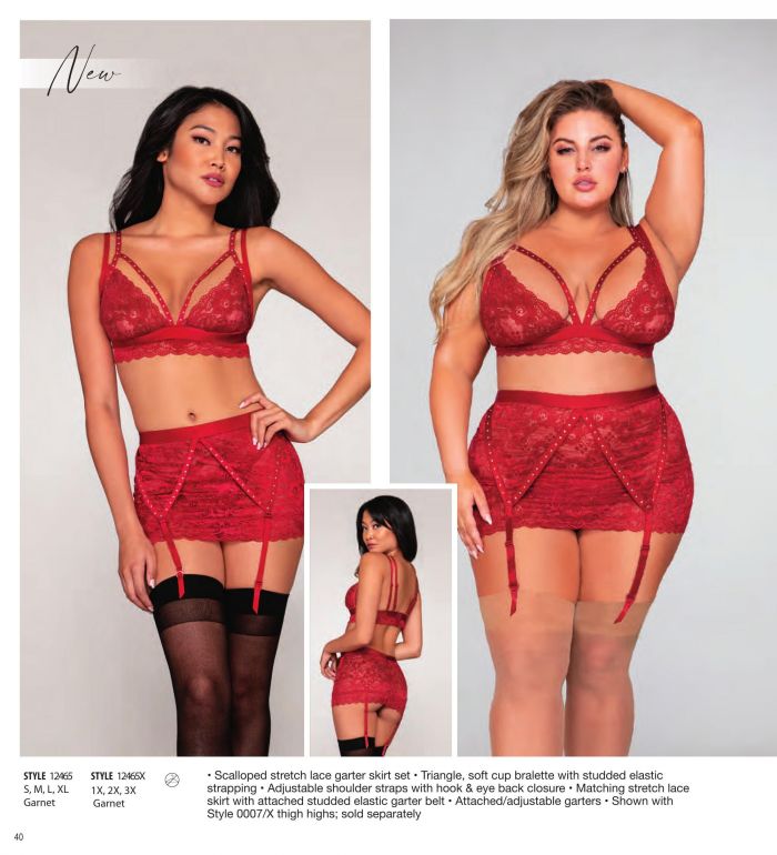 Dream Girl Lingerie Dream Girl Lingerie-2022 Collection Catalog-40  2022 Collection Catalog | Pantyhose Library