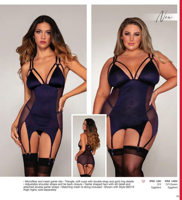 Dream Girl Lingerie Dream Girl Lingerie-2022 Collection Catalog-109  2022 Collection Catalog | Pantyhose Library