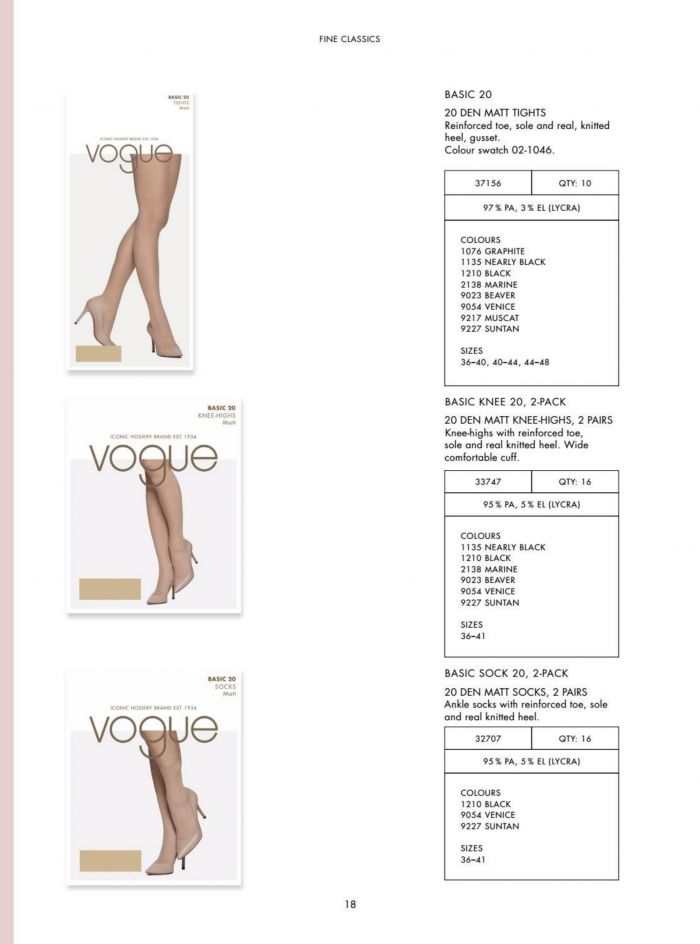 Vogue Vogue-aw 2019 Catalogue-20  Aw 2019 Catalogue | Pantyhose Library
